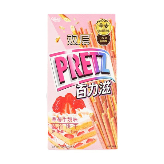 Pretz Double Strawberry Cake (China)