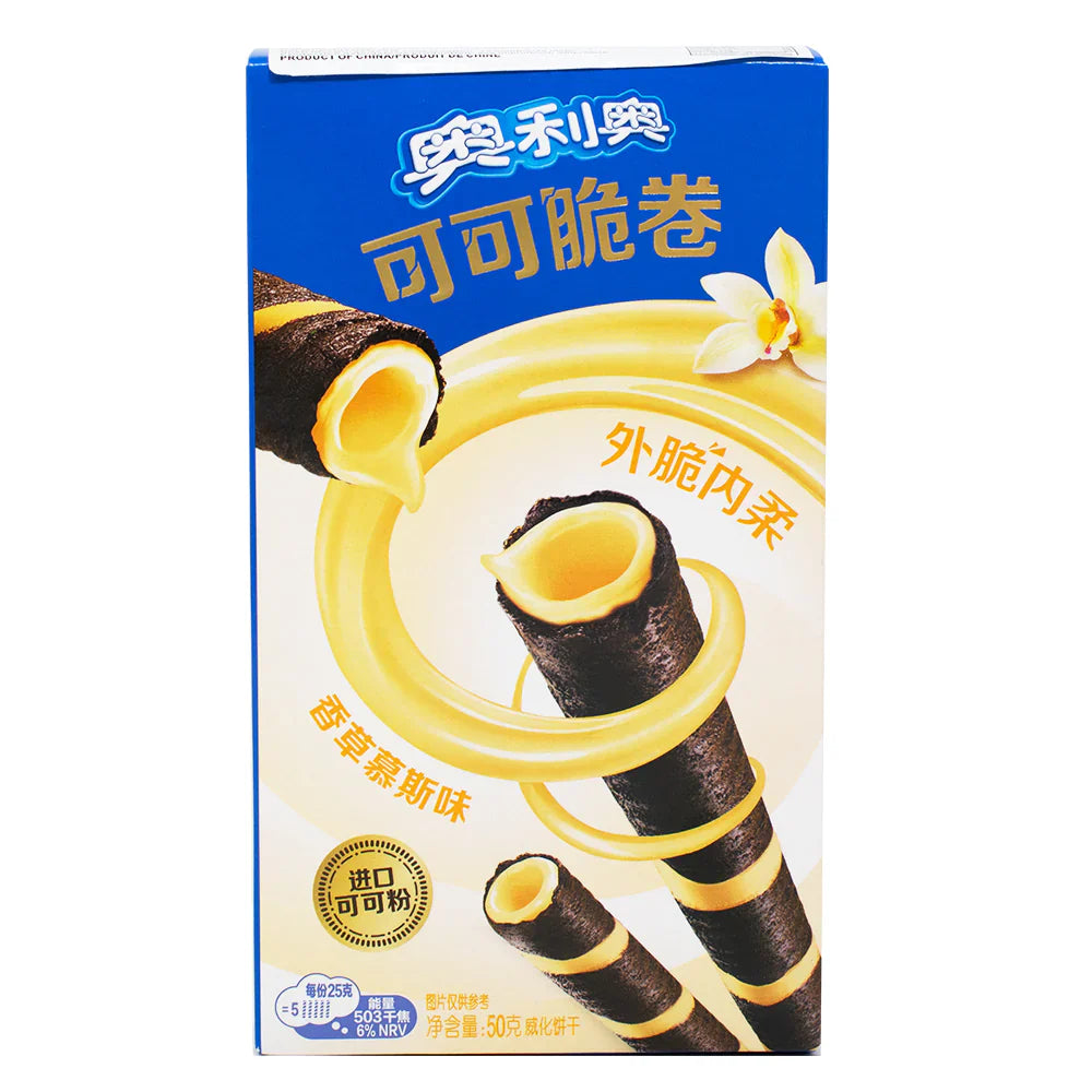 Oreo Vanilla Wafer Rolls (China)